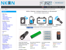 Tablet Screenshot of nkon.nl